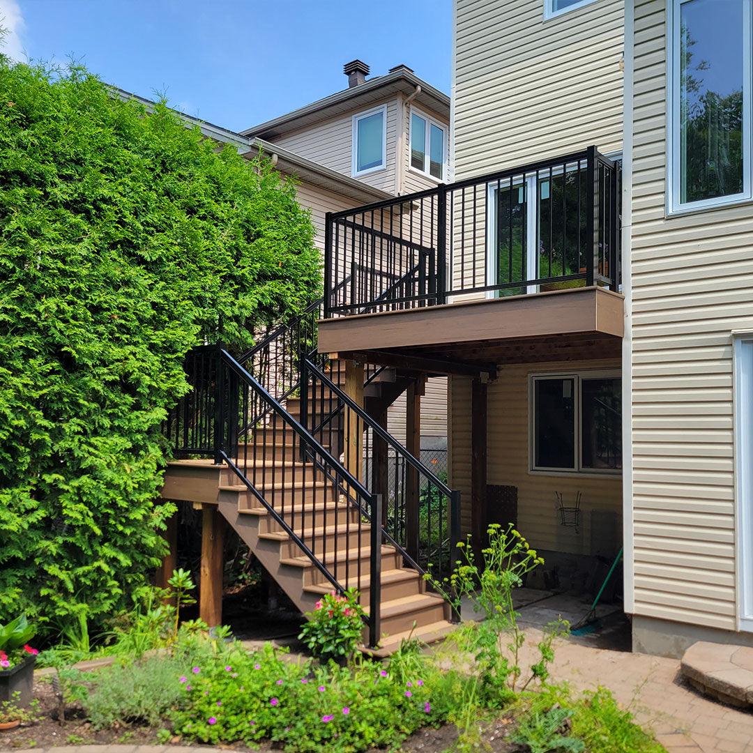Aluminum Railing with Spindles - Deckify