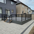 Aluminum Railing with Spindles - Deckify