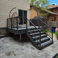 Aluminum Railing with Spindles - Deckify