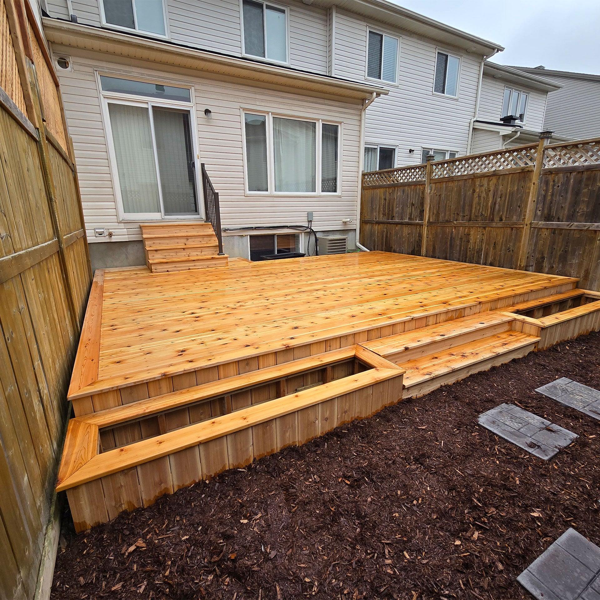 Cedar Deck - Kanata 02 - Deckify