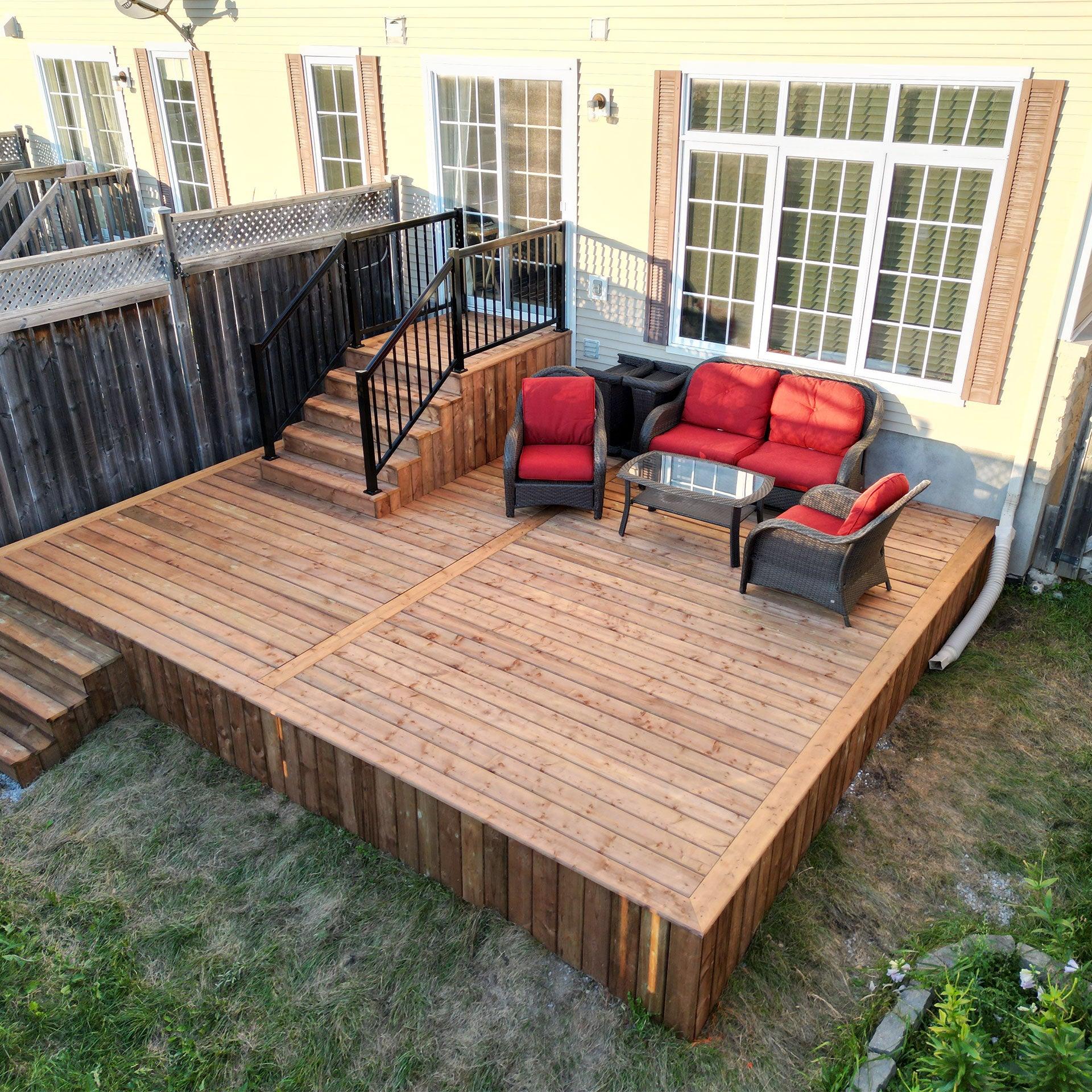 Pressure Treated Deck - Kanata – Deckify