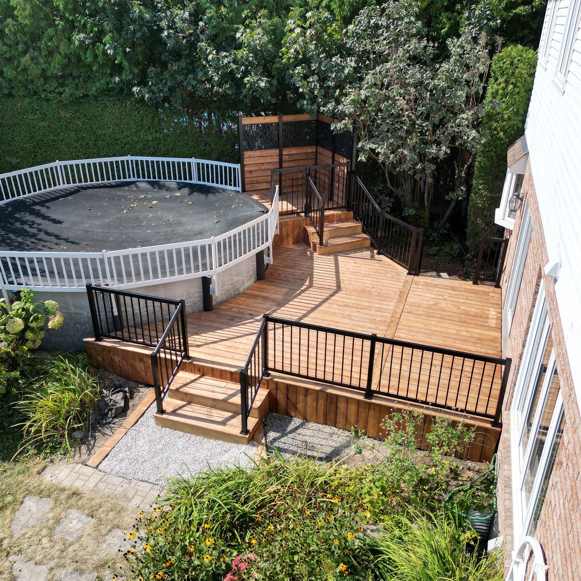 Pressure Treated Deck - Gatineau