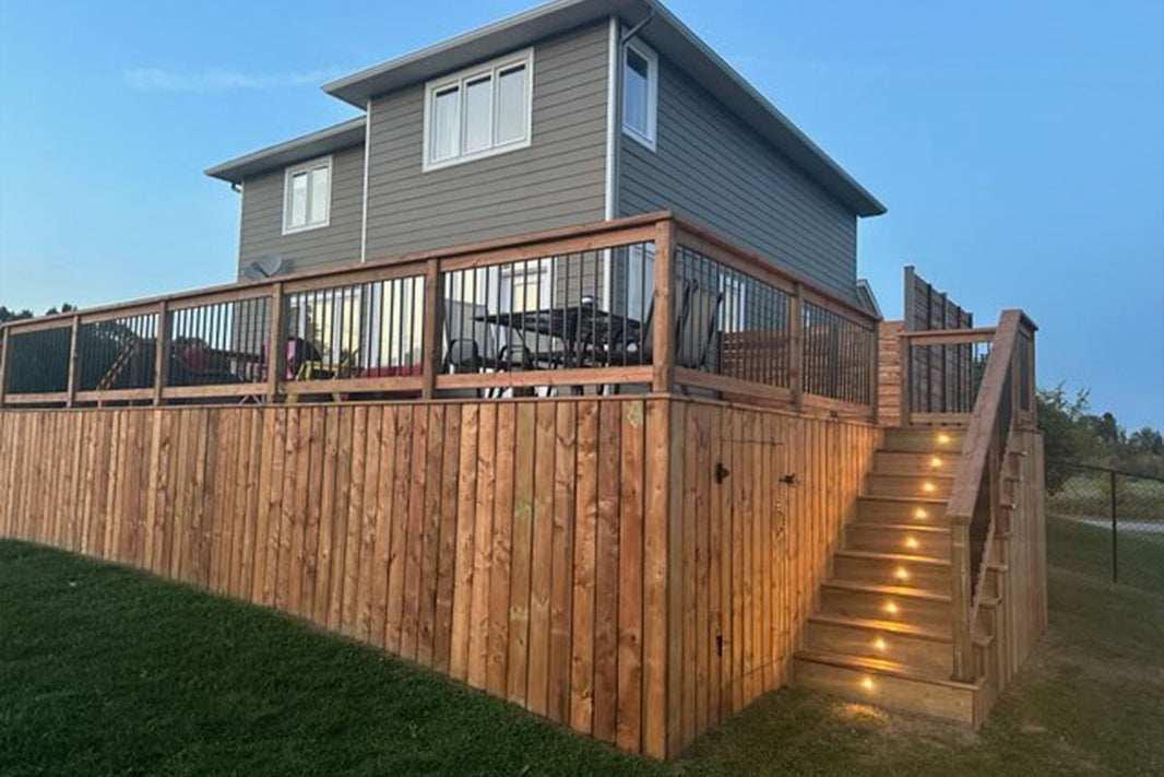 Pressure Treated Deck - Ashton